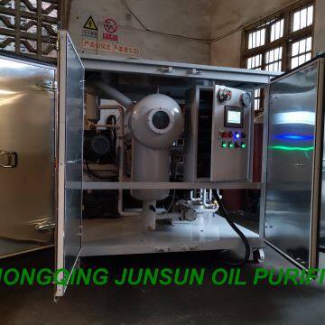 High Reliability 4500 LPH Transformer Vacuum Oil Filtering Machine/ Oil Reconditioning Purifier, Movable Oil Purifier