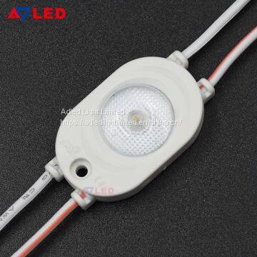 Adled Light constant current dc12v injection lens 1w small led module for sign