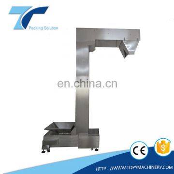 TOPY-BE1 Bucket Type Vertical Chain Elevator Conveyor with Fans