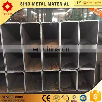 pre galvanized tube/pipe m.s carbon square rectangular black steel tube made in china