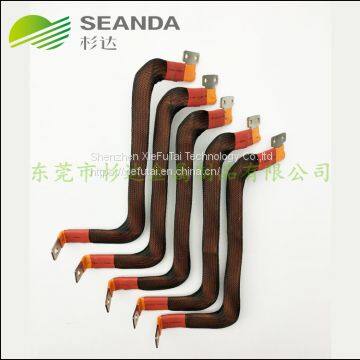 High Quality Earth Wire Bare Copper Ground Flexible Weave Copper Busbar photo-4