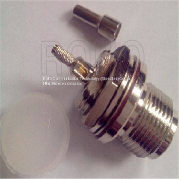 RF Coaxial N Female Jack Connector for Rg316 58 5/8 Cable