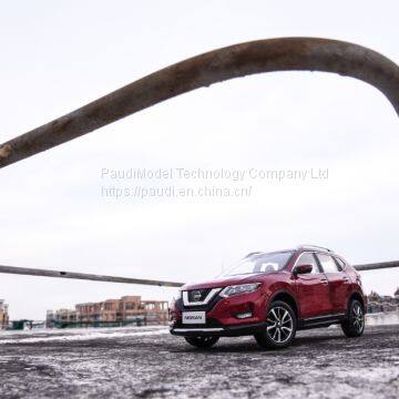 Paudi Model 1/18 1: 18 Nissan X-Trail Rogue 2018 Diecast Model Car photo-3