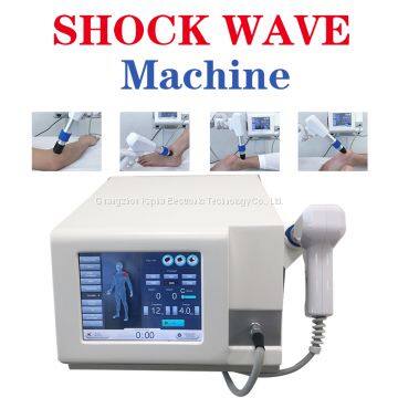 Portable physical pneuamatic shock wave therapy machine for body pain relief