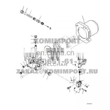 Small Hydraulic Pump 708-7H-00680 Hydraulic Pump Excavator Main D375A-6 Hydraulic Pump Price List