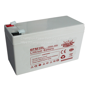 12V10Ah Lithium Battery Lithium battery pack with VRLA battery case