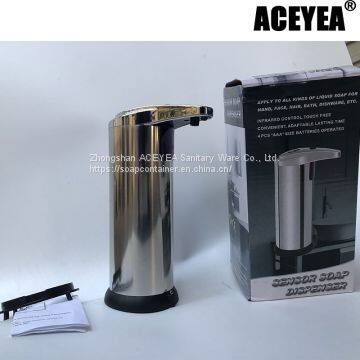 Touchless Hand Soap Dispenser 600ml Refillable Wall Mount Sensor Liquid Soap Dispenser photo-4