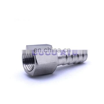 Quick coupler Pagoda ZG 1/2'',O.D 12 mm stainless steel conduit 3 inch steel pipe cap stainless ferrule fittings