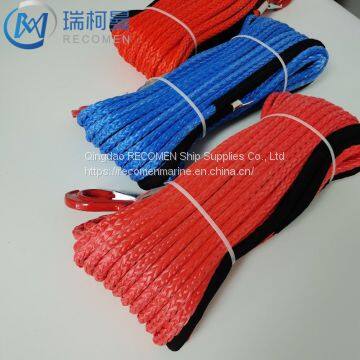 Recomen 10 mm Winch Synthetic Ropes With High-end Uhmwpe Material 12000lb
