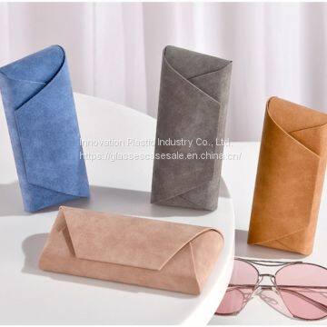 Simple, Vintage Portable Eyeglasses Case; Elegant Eyewear Case for Reading Glasses and Sunglasses