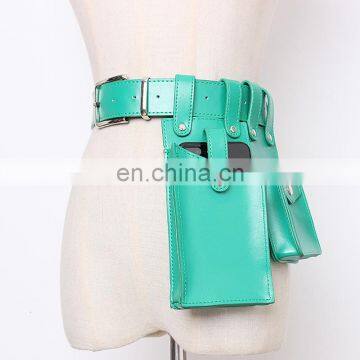 TWOTWINSTYLE Vintage Dresses Accessories Fashion New 2020 Summer High Waist Bag PU Leather Belts photo-4