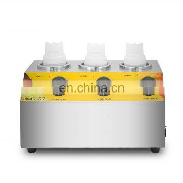 3 Bottle Sauce Warmer Electric Sauce Warming Machine photo-2