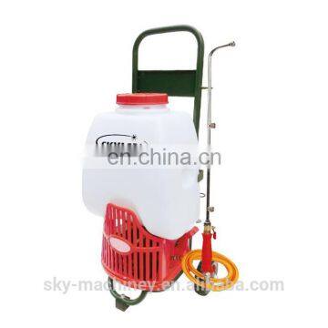 20L battery backpack power sprayer with wheels and handle