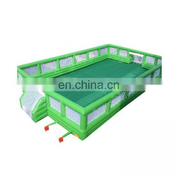 Inflatable Soap Soccer Field Football Pitch Outdoor Sport Bubble Soccer Paintball Arena For Sale