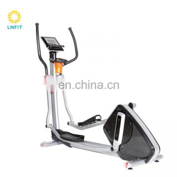 2 in 1 evolution commercial fitness iron steel body commercial gym elliptical cross trainer with wheels