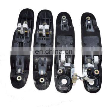 Free Shipping! White 4PCS Exterior Door Handles Front Rear Left Right For Toyota Sienna 98-03