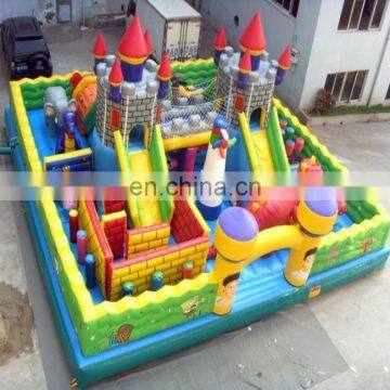 Large magic land inflatable toddler zone fun city