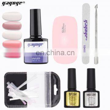 Nail Polish Gel Set Gel Nail Polish Kit With Uv Lamp Light photo-6