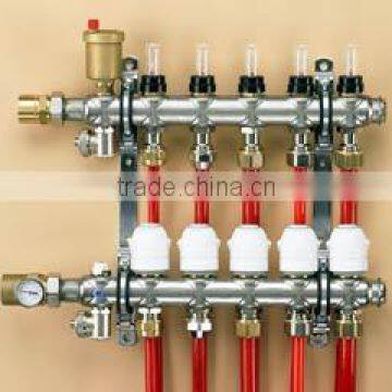 brass manifold floor heating manifold