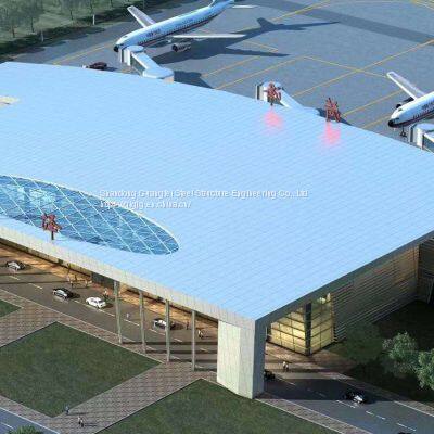 Steel Structure Space Frame Coal Storage Grid Steel Structure Airport photo-2