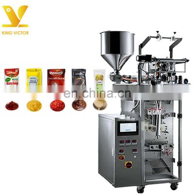 Professional designed ketchup tomato sauce filling packing machine price