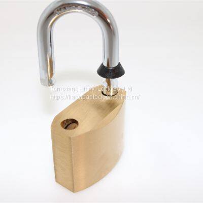 Good quality cheap safety anti theft 30mm brass padlock with computer key