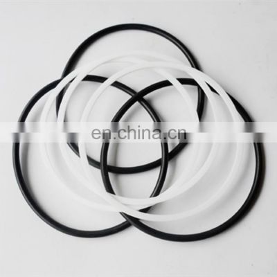 Custom Rubber Flat O ring Seal PTFE Backup Ring PTFE Flat Gasket Washer O Ring For High Temperature