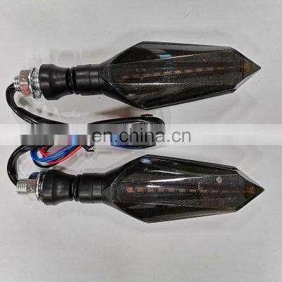 Factory direct sale a pair of waterproof hard rubber ZXD-19 motorcycle turn signal