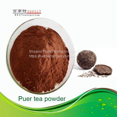 Pu'er tea extract, a natural health care product used in food, baking, cakes and other foods