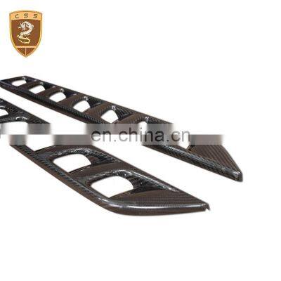 Carbon Fiber Rear Glass Frame Panel Rear Vent For Mclaren Mp4 650S