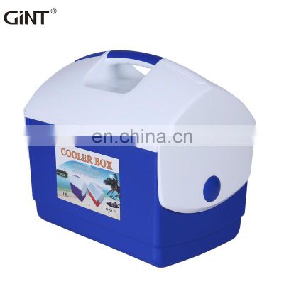 High Quality 10 L Portable  Insulated Ice Box with Handle for Food drinks Customized Cooler Box for outdoor camping picnic