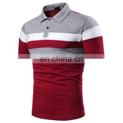 China Made Comfortable Fabric Polo T Shirt Unique Design Polo T Shirt For Men In Solid Color