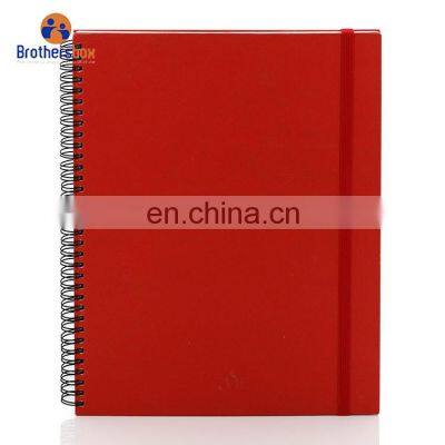 Cheap Custom Bulk School Spiral Hardcover Composition Notebook photo-2