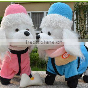 lovey plush toy dress for plush dog