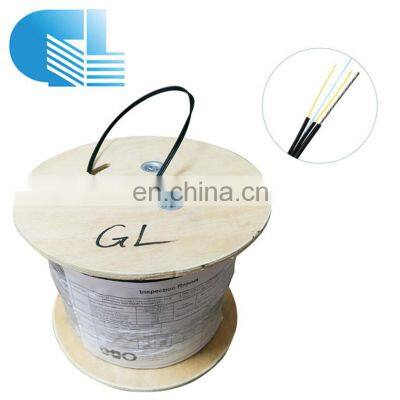 Supply factory price ftth drop cable 1 core optical fiber cable ftth drop cable