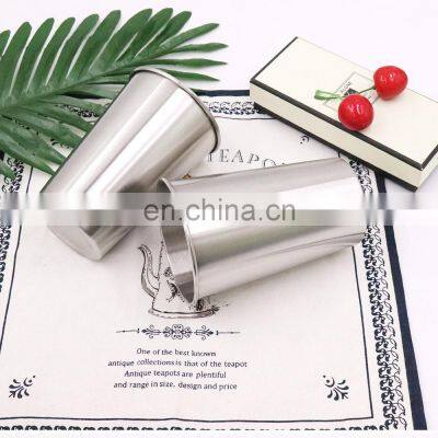 Best Sale Personalized Outdoor Tea Coffee Camping Tumblers Stainless Steel Cup Stackable photo-3
