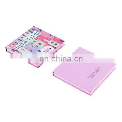 Odm Magnetic Makeup Case With Mirror Make Up Matte Cardboard Packaging