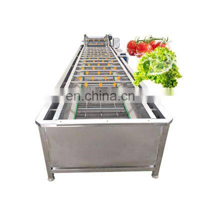 High quality air bubble root vegetable washer machine automatic vegetables washer