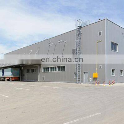 Easily Assembled Color Cladding Metal Steel Workshop Insulated Steel Shed