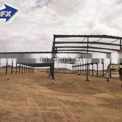 Heavy-Duty Prefabricated Large Span Structural Warehouse Shed Building