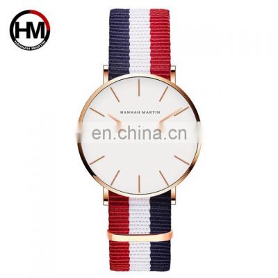 Hannah Martin CB36 Minimal Unisex Quartz Watch Dial Waterproof OEM Fashion Cheap Custom Logo Watches