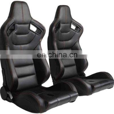 JBR1053B New Design PVC Leather Universal Racing Car Seat