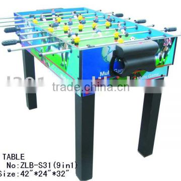 Colorful PVC laminated football table