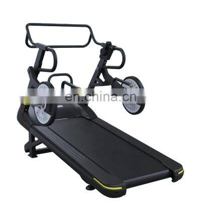 2022 MND Fit Sporting Gym Fitness Equipment Online Self Generated Treadmill Machine