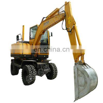 China mini crawler backhoe excavator price