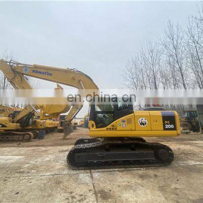 High quality construction equipment komatsu pc200-7 crawler excavator