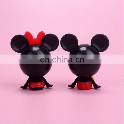 2Pcs/Set Cake Home Decoration Birthday Mickey Mouse Donald Duck Animal Cute Cartoon Doll Party Cake Toppers