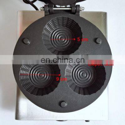 Non-stick 110V 220V 15 Pcs Mini Egg Tart Machine Round Pastry Tart Tartlet Pie Shell Machine Maker Iron Ice Cream photo-3