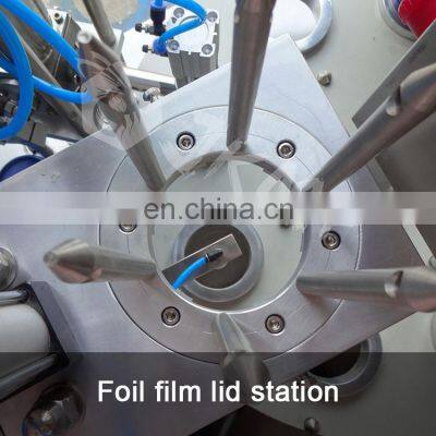 Fully Automatic Ketchup Blister Packaging Machine For Ketchup Into Plastic Contain Ketchup Cup Packing Machine photo-5