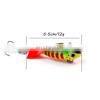 JOHNCOO Balancer Ice Fishing Lure 12g Sinking Vibration Winter Fishing Lure Hard Plastic Artificial VIB Lead Jigging